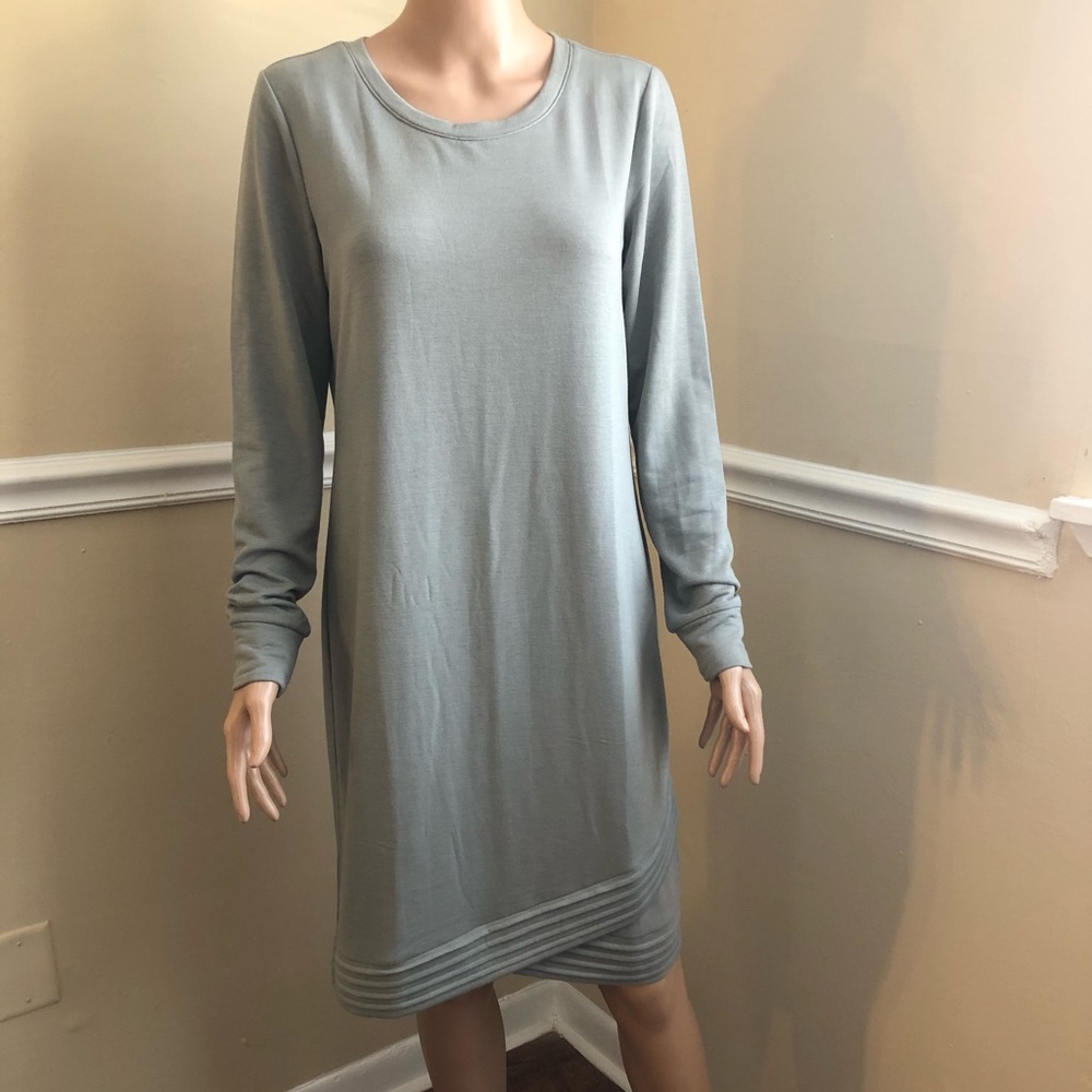 Tulip Hem sweatshirt dress